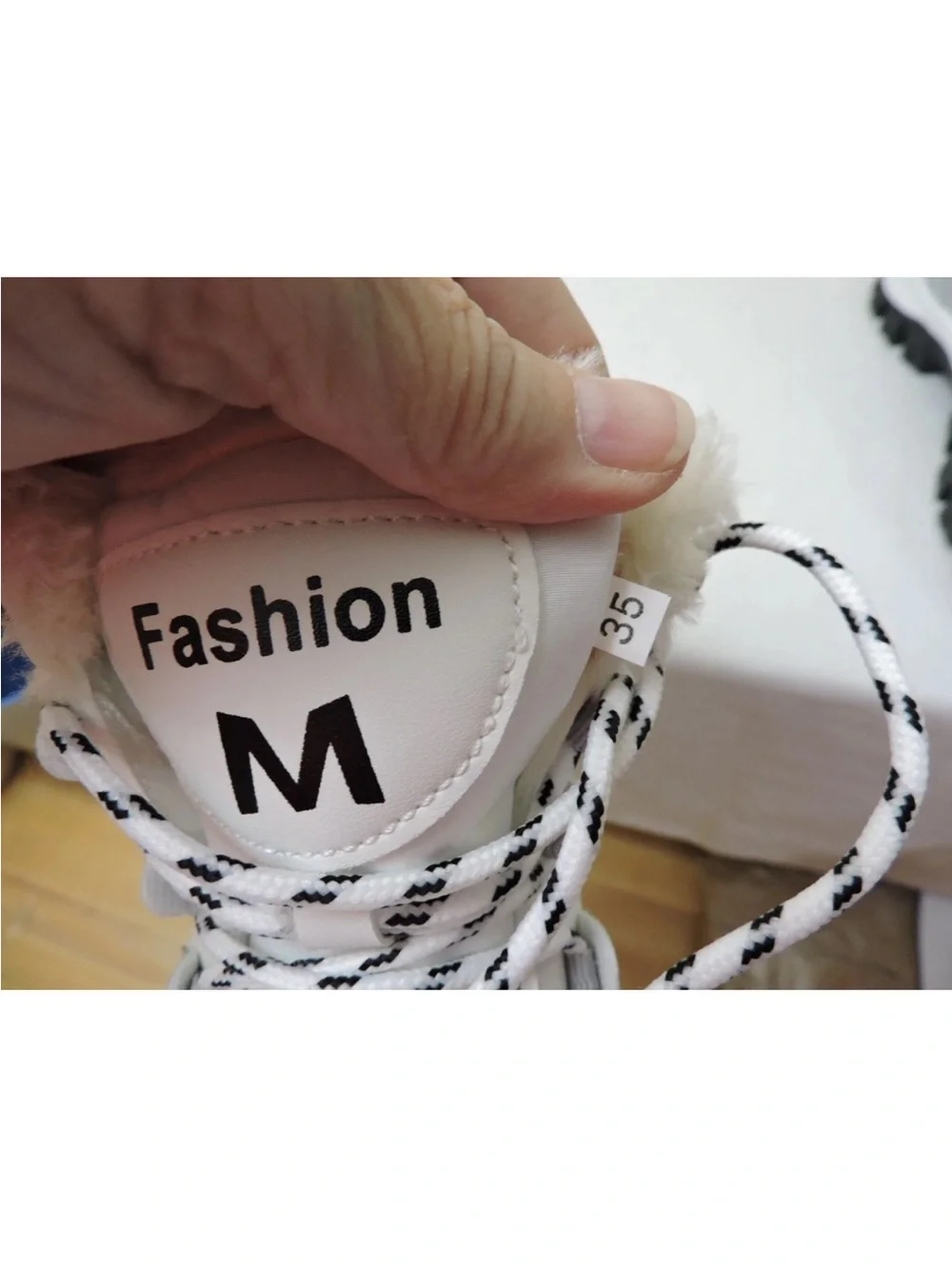 Fashion M White Women's Snow Boots Really Cute Size 35 (US 5.5) Warm Boots ...